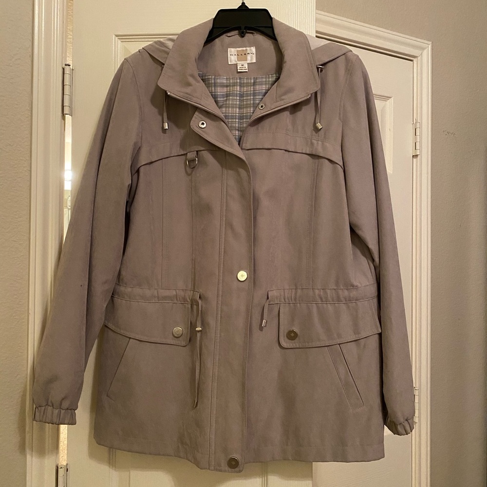 Very nice Light sage green jacket.